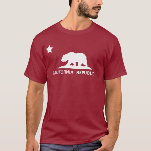 T-shirt République de Californie (Devant)