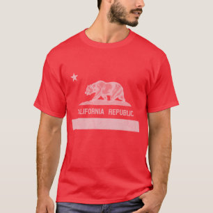 T-shirt République de Californie (Blanc)