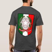 T-shirt République de chemise de l'Italie (Dos)