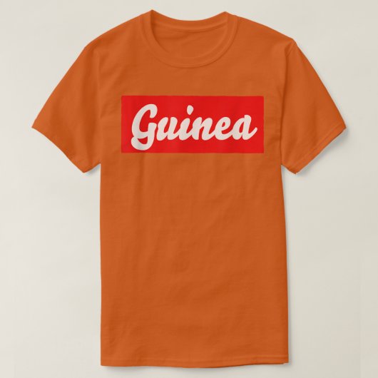 T-shirt République de Guinée, Patrimoine guinéen (Design devant)