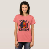 T-shirt République de Moldova (Devant entier)
