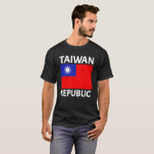 T-shirt République de Taiwan (Devant entier)