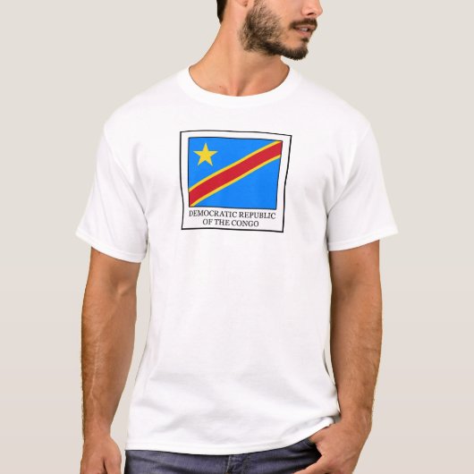 T-shirt République démocratique du Congo (Devant)