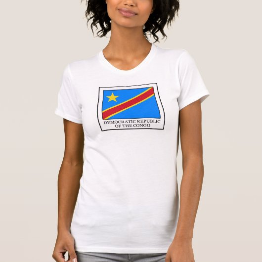 T-shirt République démocratique du Congo (Devant)