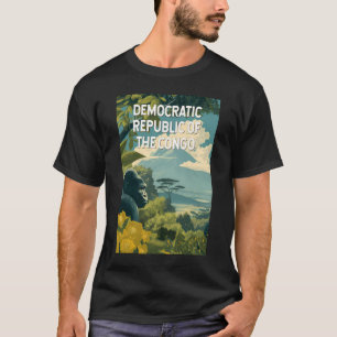 T-shirt République démocratique du Congo Illustration