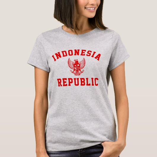 T-shirt République d'Indonésie (Devant)