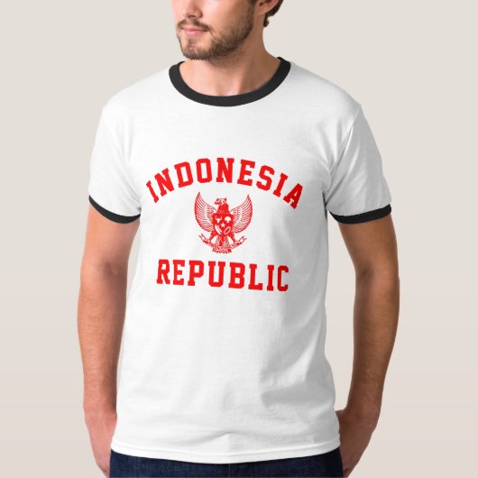 T-shirt République d'Indonésie  (Devant)