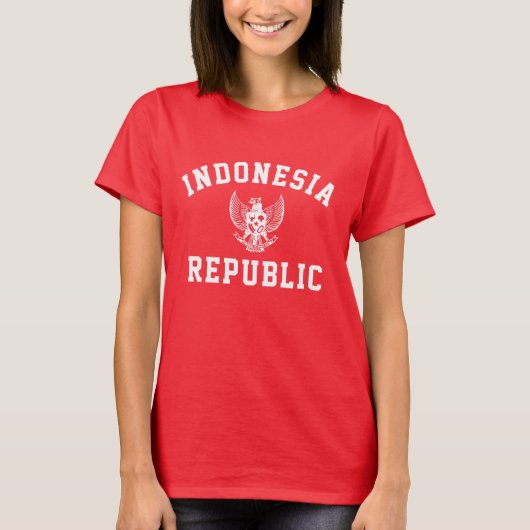 T-shirt République d'Indonésie (Devant)