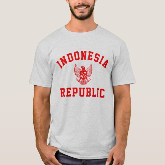 T-shirt République d'Indonésie (Devant)