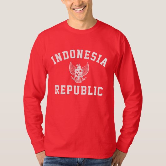 T-shirt République d'Indonésie (Devant)