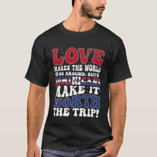 T-shirt République Dominicaine Drapeau Hommes & Femmes mig