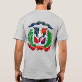 T-shirt République Dominicaine Fête de l'Indépendance Drap (Dos)