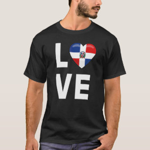 T-shirt République Dominicaine Love République Dominicaine