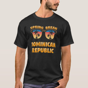T-shirt République dominicaine Spring Break Vintage Lunett