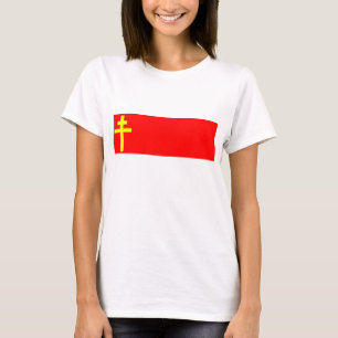 T-shirt République drapeau d'Alsace-Lorraine, France
