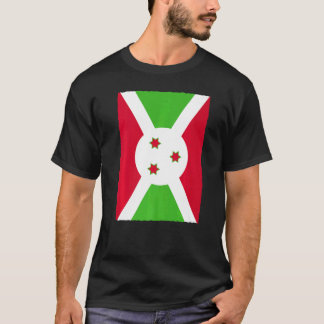 T-shirt République Drapeau Nationale Du Burundi