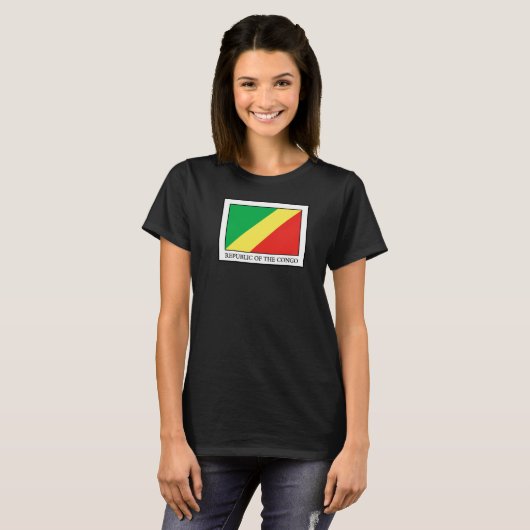 T-shirt République du Congo (Devant entier)