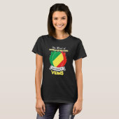 T-shirt République du Congo dans mes veines (Devant entier)