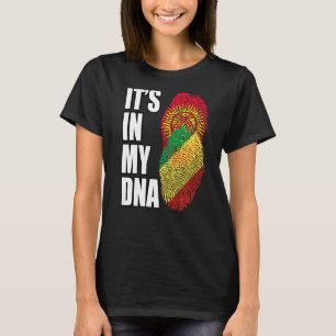 T-shirt République du Congo et le Kirghizistan Mix ADN Her