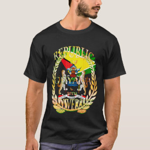 T-shirt République du Guyana, heureux 50e anniversaire de