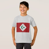 T-shirt République du Rif, drapeau du Maroc (Devant entier)