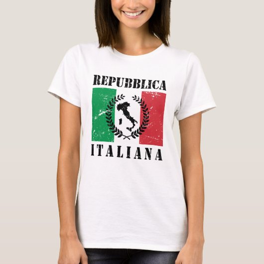 T-shirt République italienne (Devant)