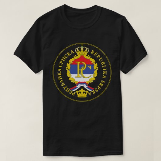 T-shirt République serbe de Bosnie (Design devant)