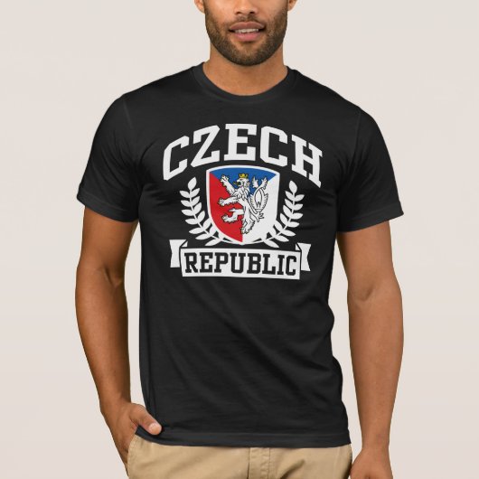 T-shirt République tchèque (Devant)