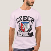 T-shirt République tchèque (Devant)