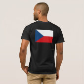 T-SHIRT RÉPUBLIQUE TCHÈQUE (Dos entier)