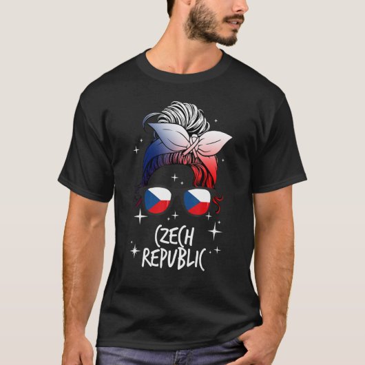 T-shirt République tchèque (Devant)