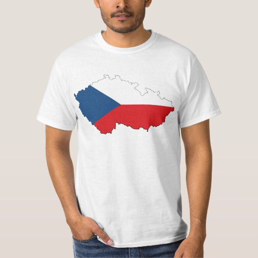 T-shirt République Tchèque CZ (Devant)
