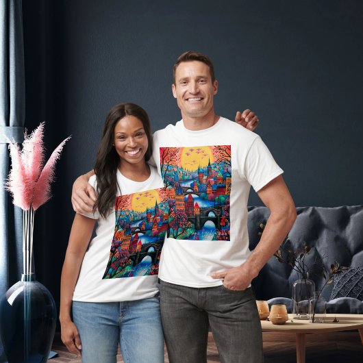 T-shirt République tchèque de Prague