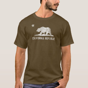 T-shirt République vintage de la Californie