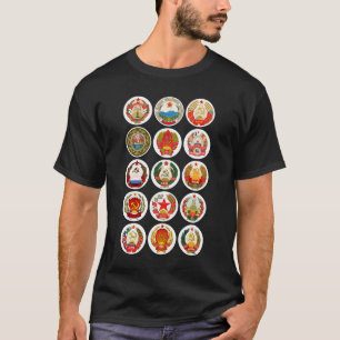 T-shirt Républiques de l'Union soviétique
