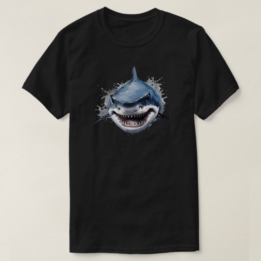 T-shirt requin (Design devant)
