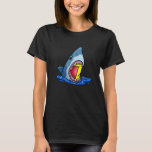 T-shirt Requin Anniversaire Sea Animaux 7e anniversaire En<br><div class="desc">Shark Birthday Sea Animals 7th Birthday Kids Boy.</div>