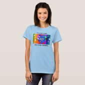 T-shirt Requin Autisme (Devant entier)