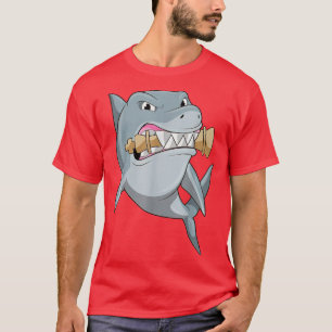 T-shirt Requin Aux Échecs Avec Pièce D'Échecs King