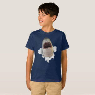 T-shirt Requin blanc