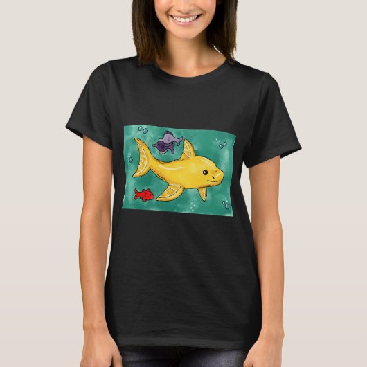 T-shirt Requin citron (Devant)