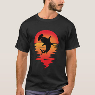 T-shirt Requin Citron Marin Animal Aquatique Poisson Préda