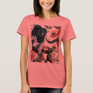 T-shirt requin contre poulpe