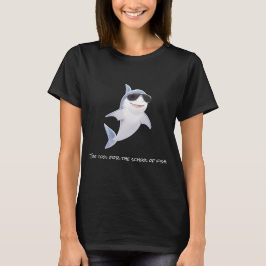 T-shirt Requin cool (Devant)