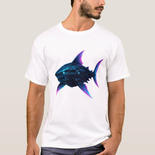 T-shirt Requin Cyber