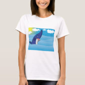 T-shirt Requin Dans L'Océan (Devant)