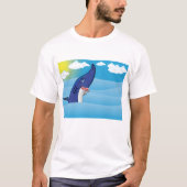 T-shirt Requin Dans L'Océan (Devant)