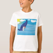T-shirt Requin Dans L'Océan (Devant)