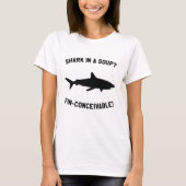 T-shirt Requin dans une soupe ? FIN-CONCEIVABLE ! (Devant)