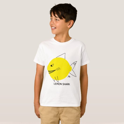 T-shirt Requin de citron (Devant entier)